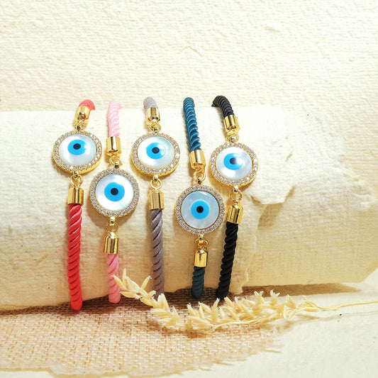 Evil Eye Protection Rope Bracelets